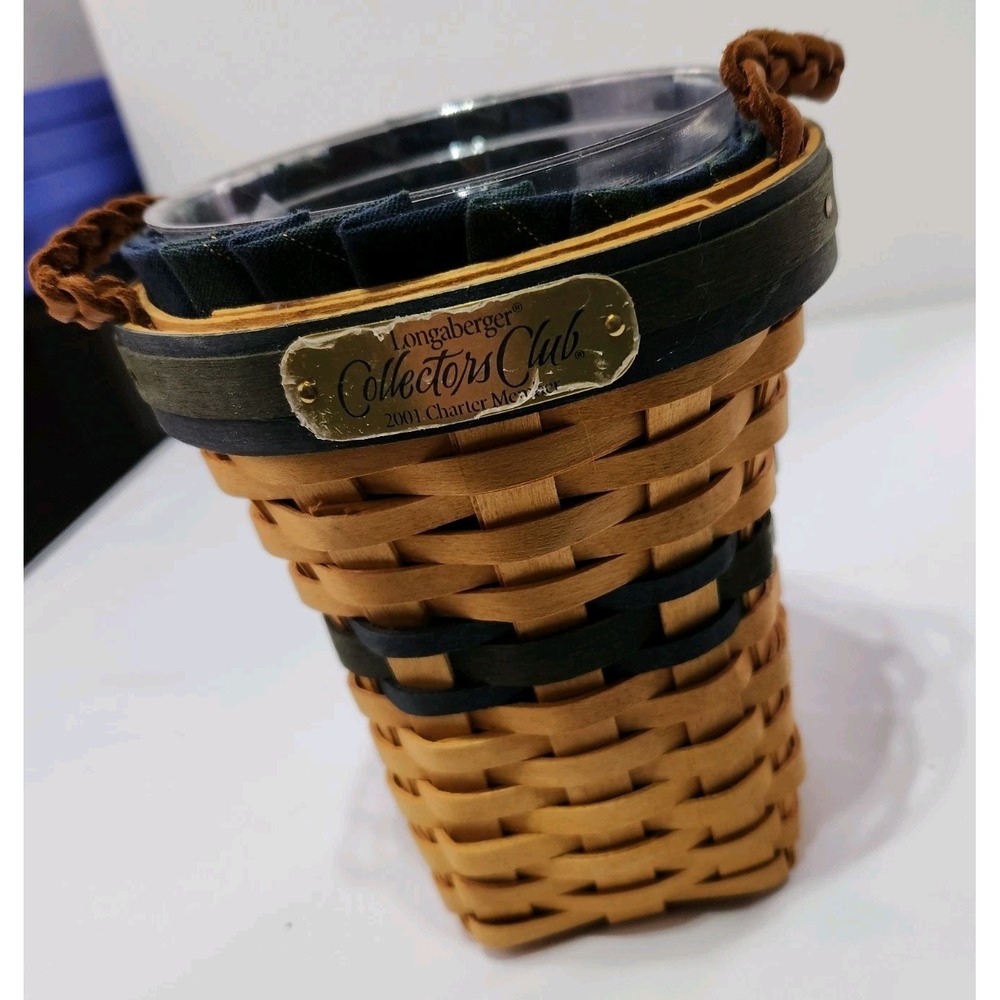 Longaberger 2001‎ Collectors Club Renewal Basket